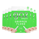Packaging of 902 Dentagenie Gripper Floss with green background and visible text.